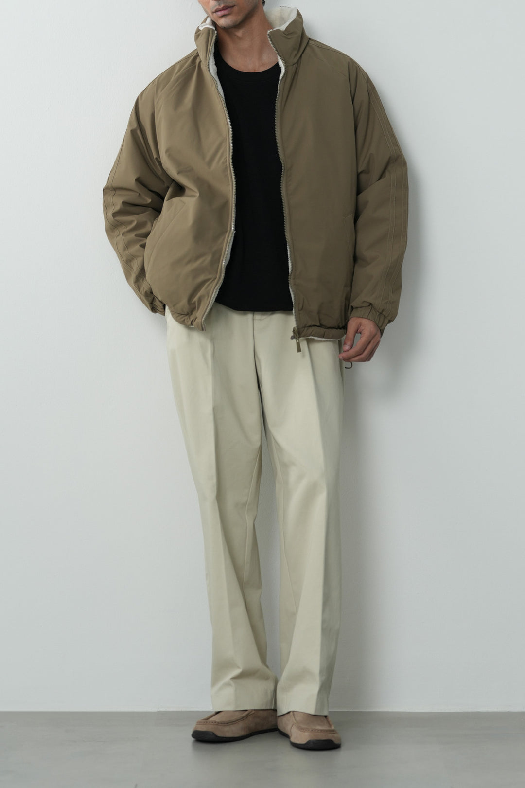 REVERSIBLE SHERPA PUFFER