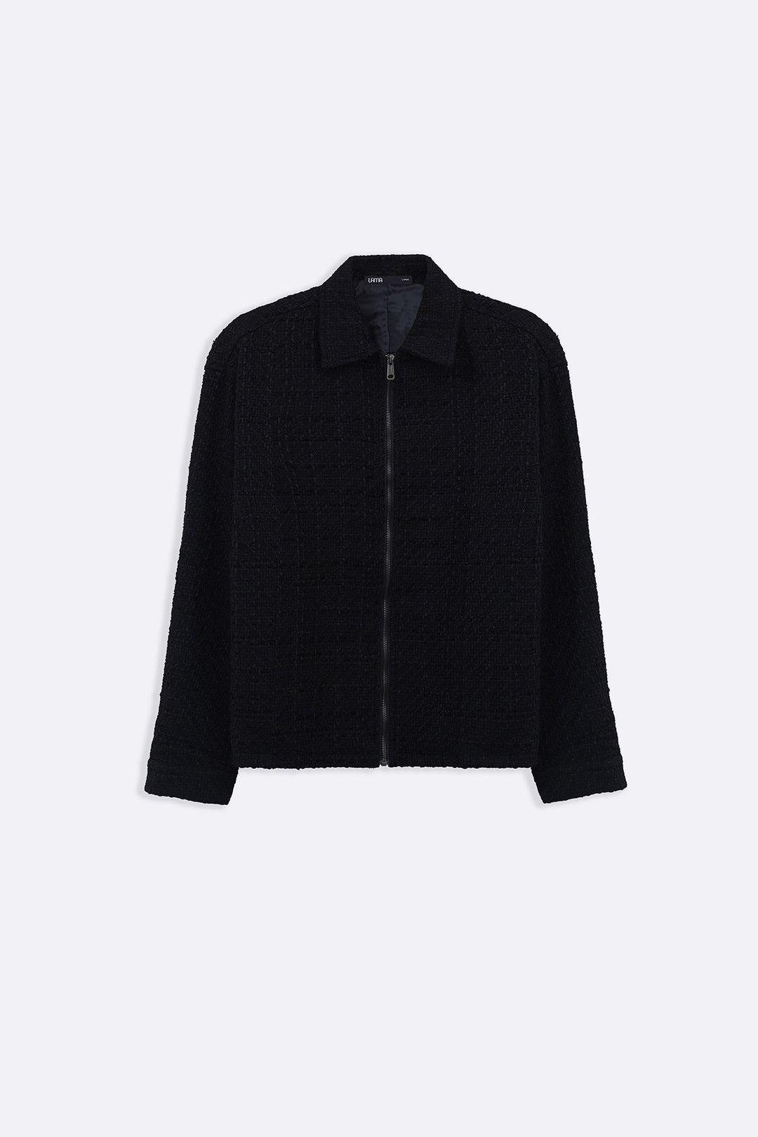BLACK BOUCLE JACKET