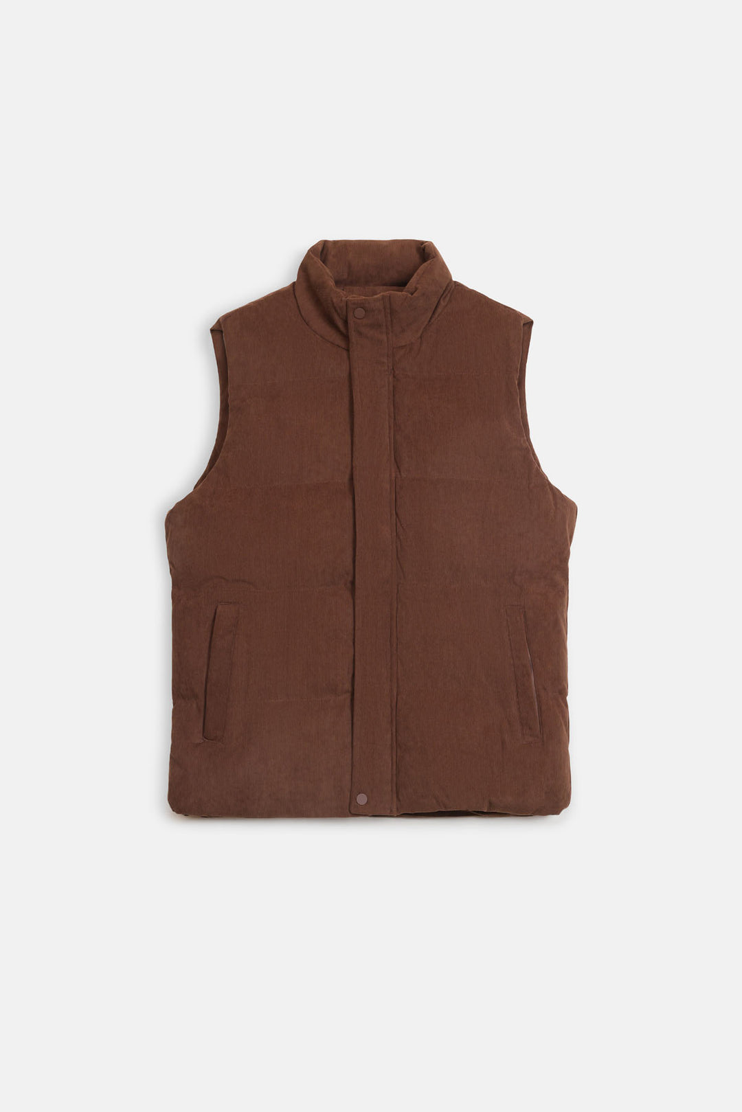 CORDUROY PUFFER GILET
