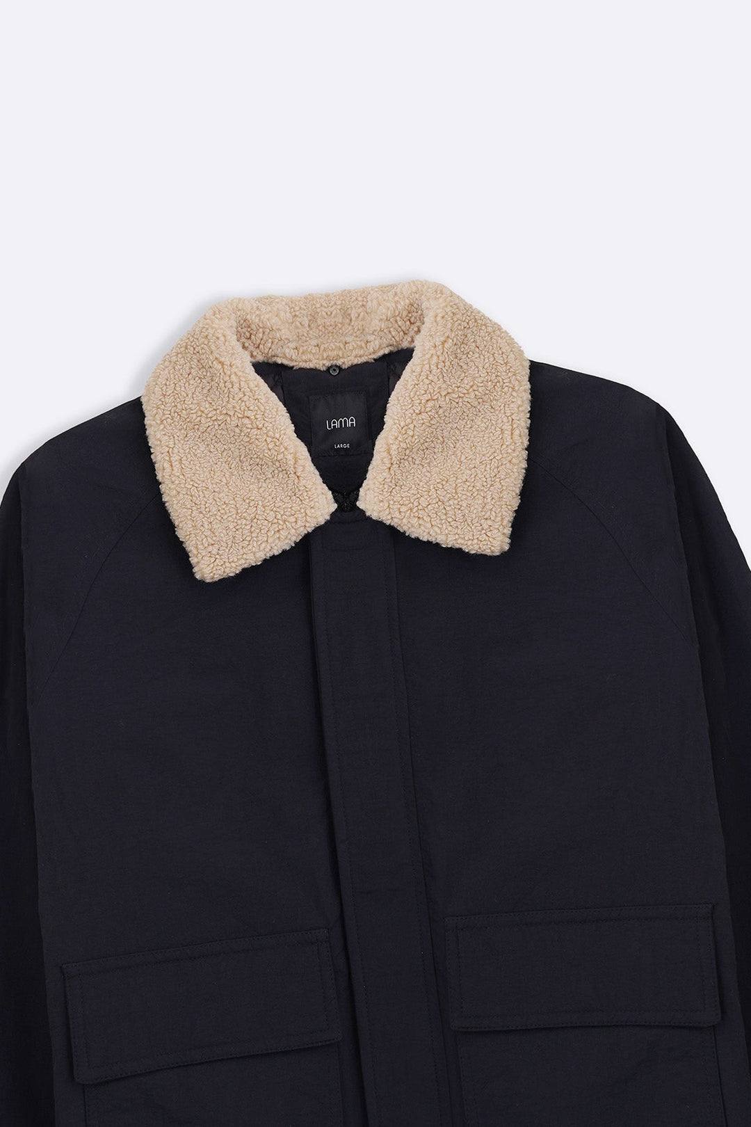 BLACK SPORT SHERPA JACKET