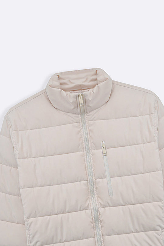 BEIGE EVERYDAY PUFFER JACKET