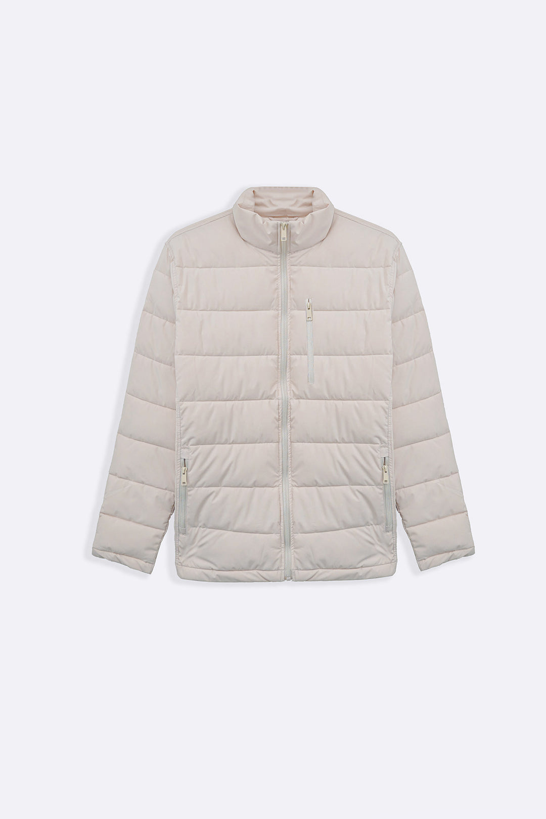BEIGE EVERYDAY PUFFER JACKET