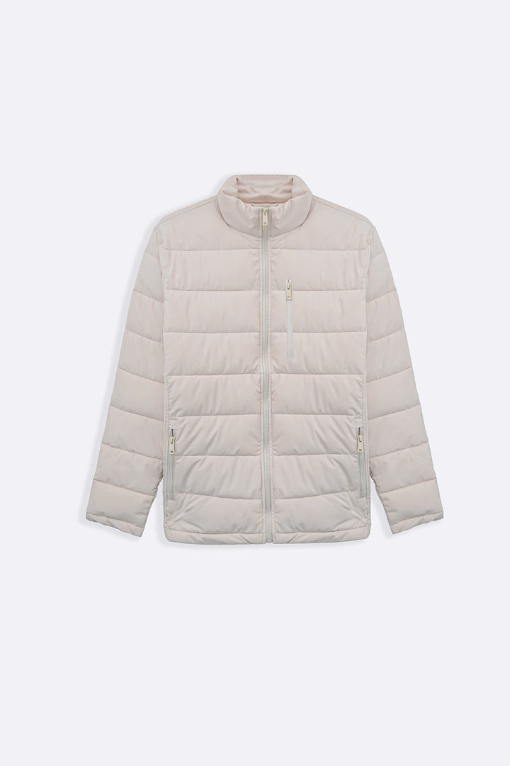 BEIGE EVERYDAY PUFFER JACKET