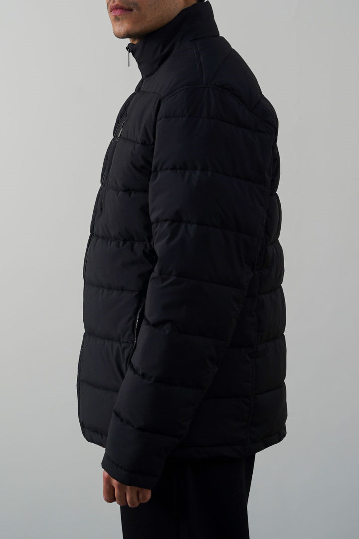 BLACK EVERYDAY PUFFER JACKET