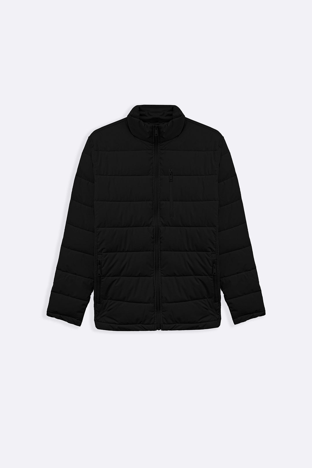 BLACK EVERYDAY PUFFER JACKET