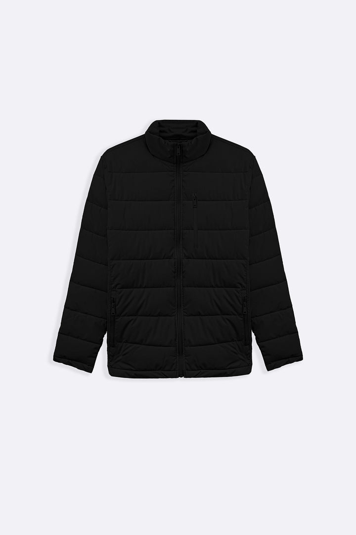 BLACK EVERYDAY PUFFER JACKET
