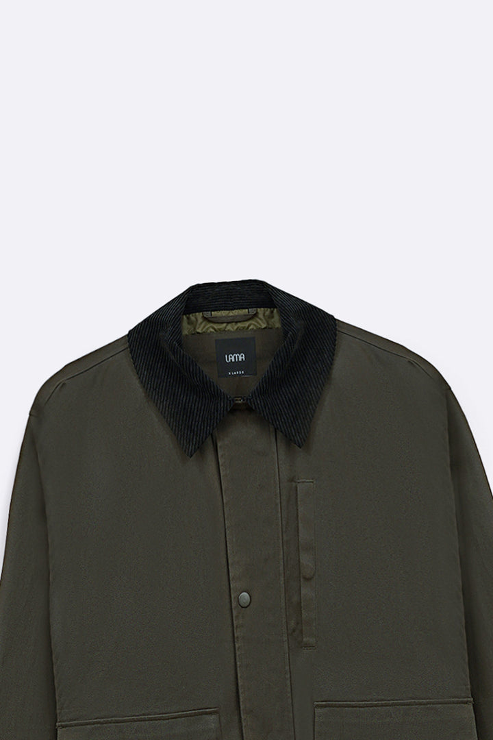 OLIVE UTILITY JACEKT