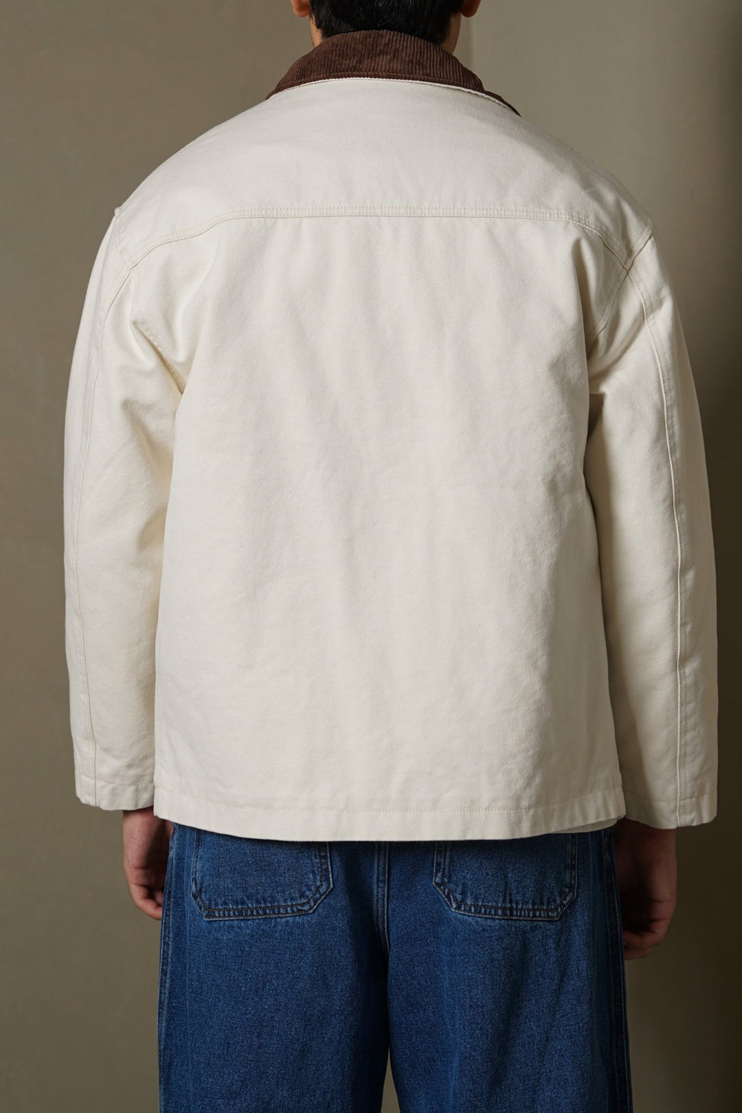 ECRU FISHERMAN JACKET
