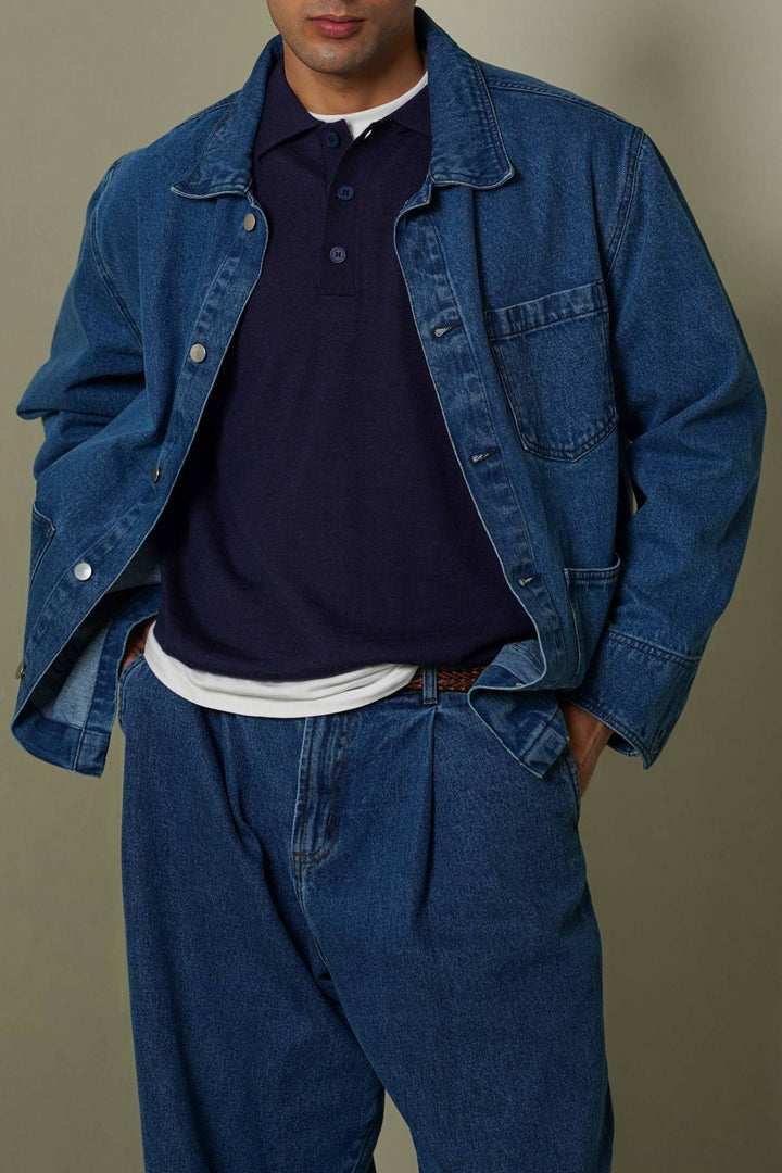 BLUE DENIM JACKET