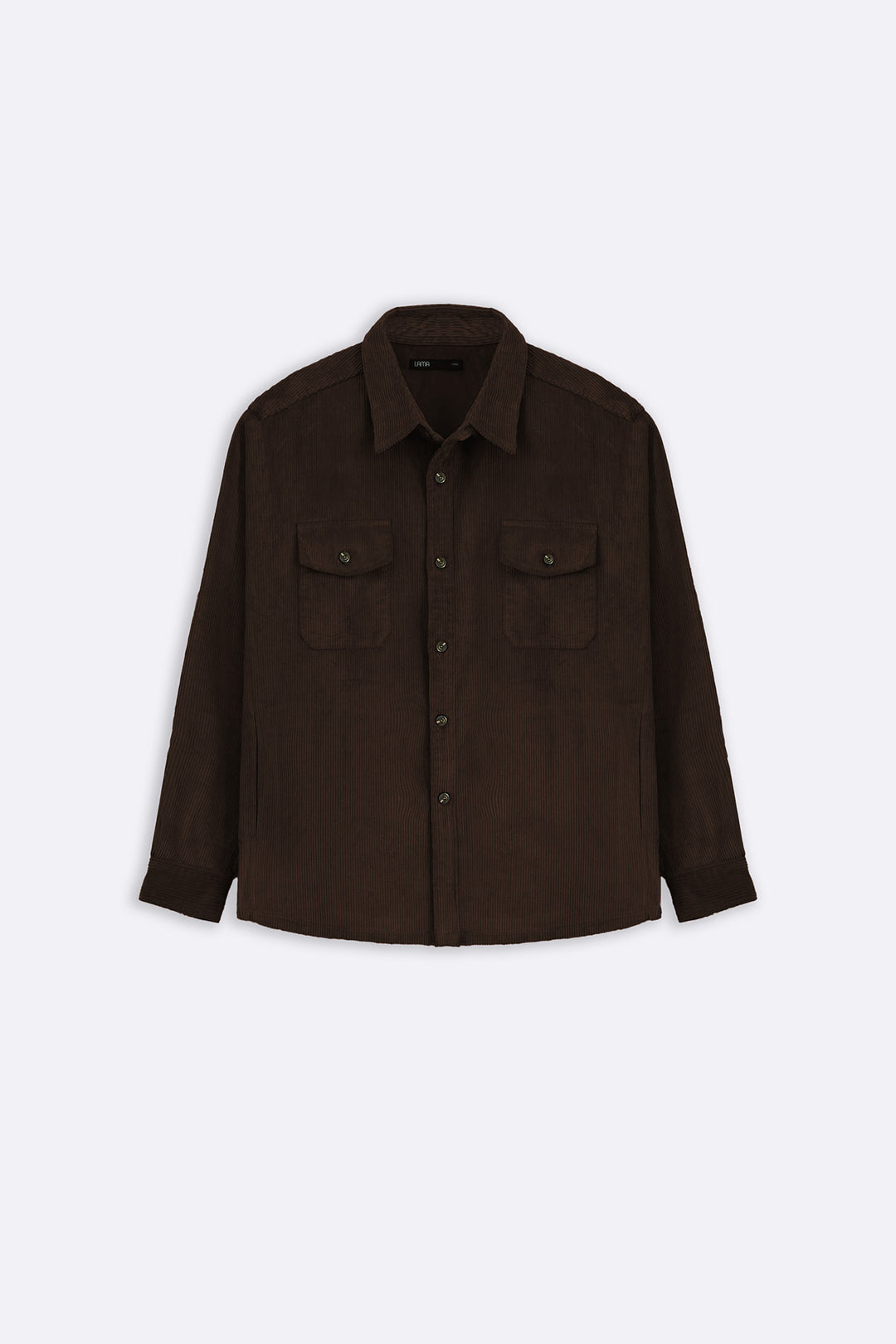 COFFEE CORDUROY SHACKET