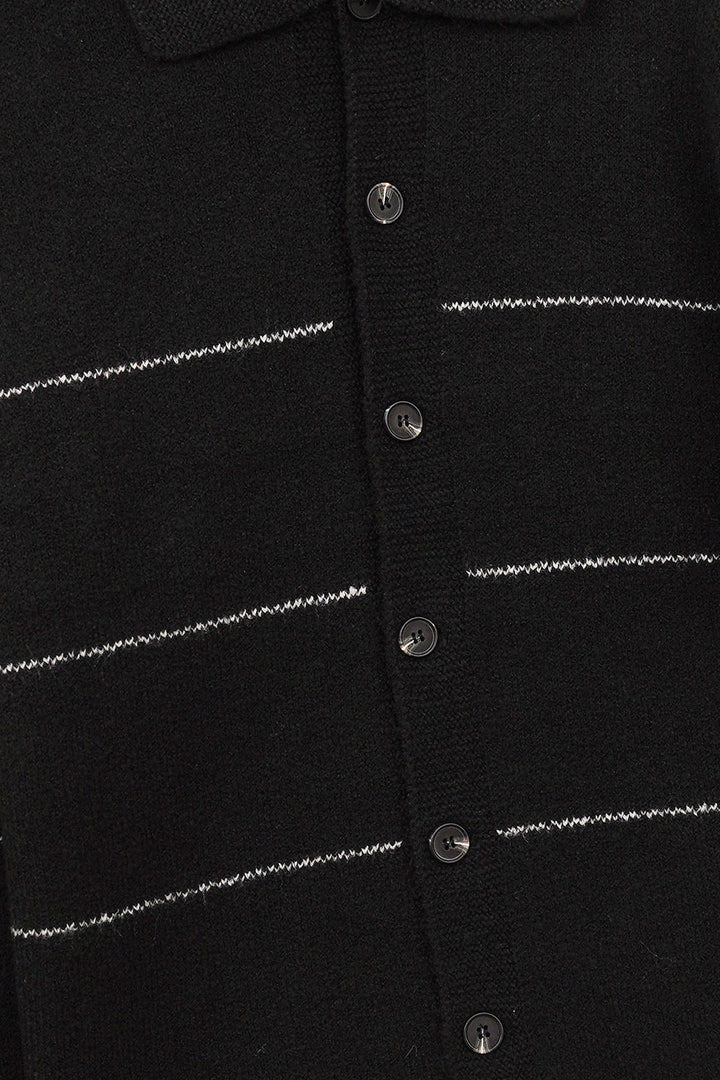 BLACK CLASSIC CARDIGAN