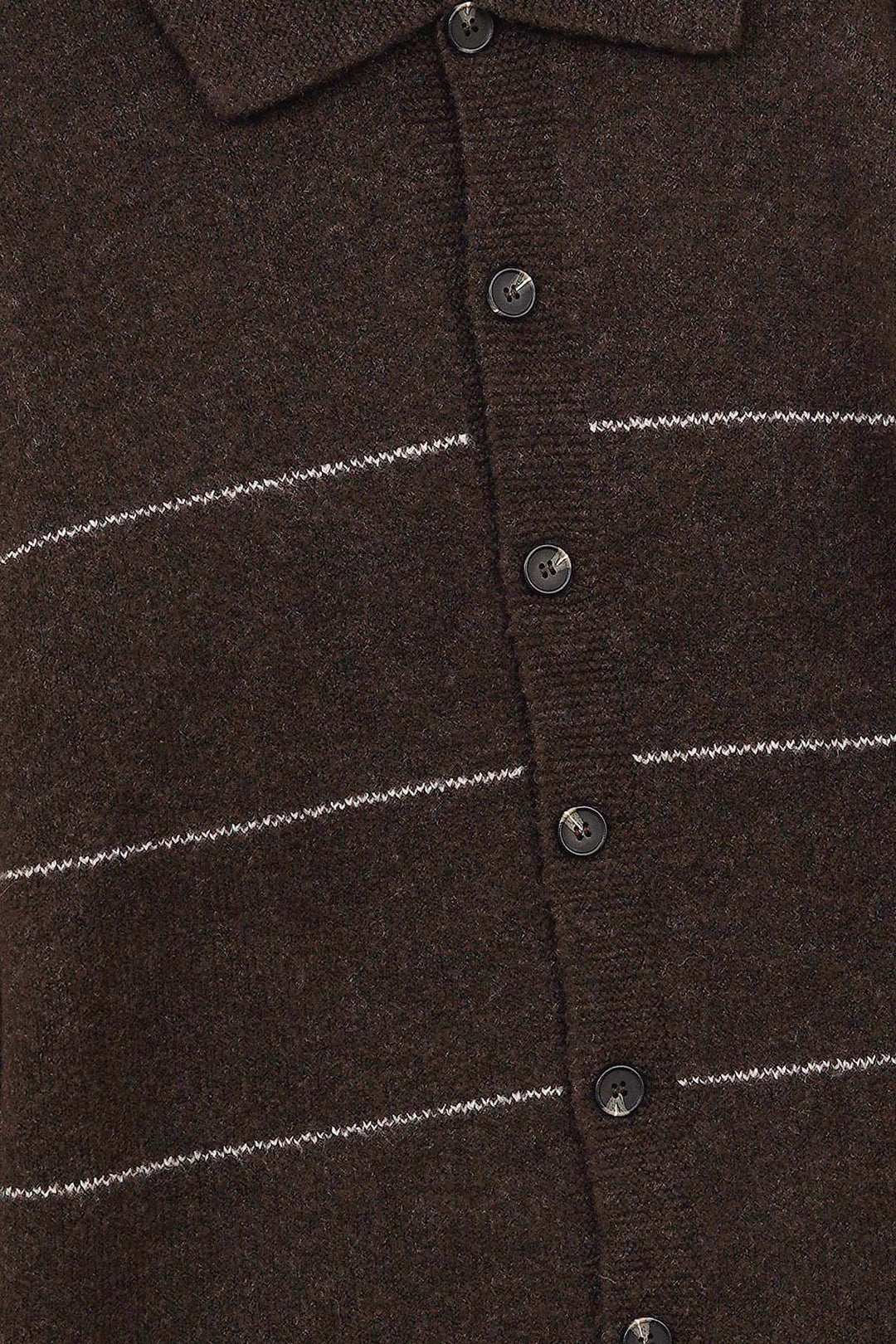 BROWN CLASSIC CARDIGAN