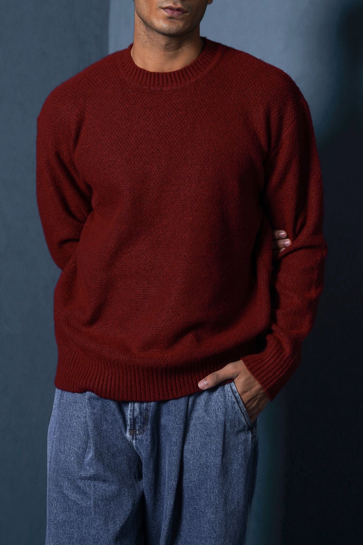 SOFT-BRUSHED SWEATER – Lama Retail