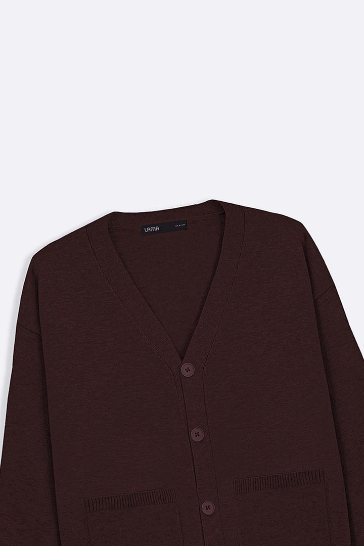 BROWN GRANDPA'S CARDIGAN