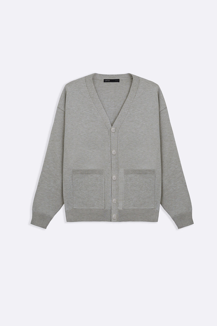 OAT WHITE GRANDPA'S CARDIGAN