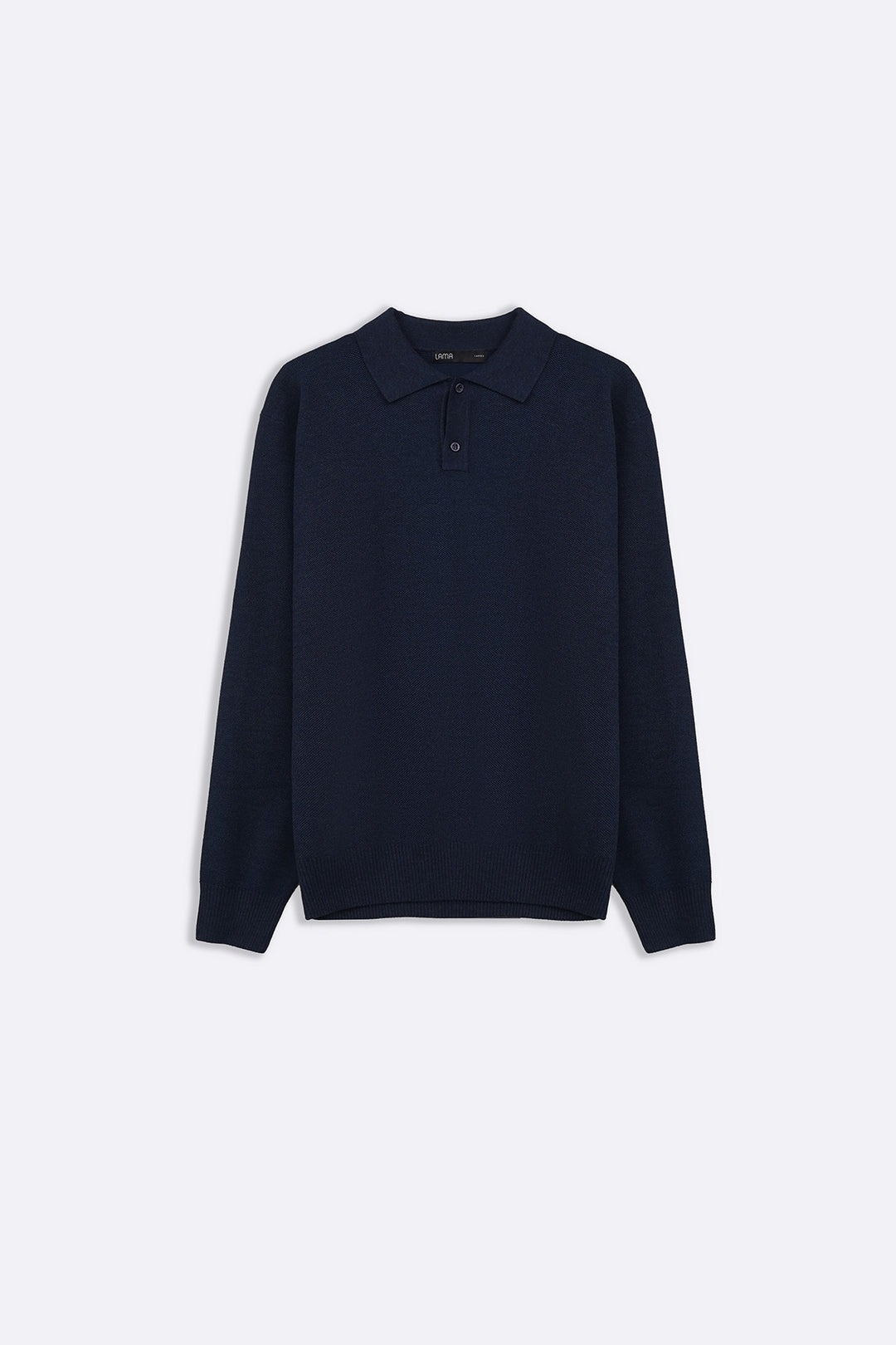 NAVY ACADEMY POLO SWEATER