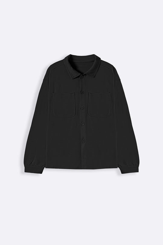 BLACK CLASSIC SHACKET