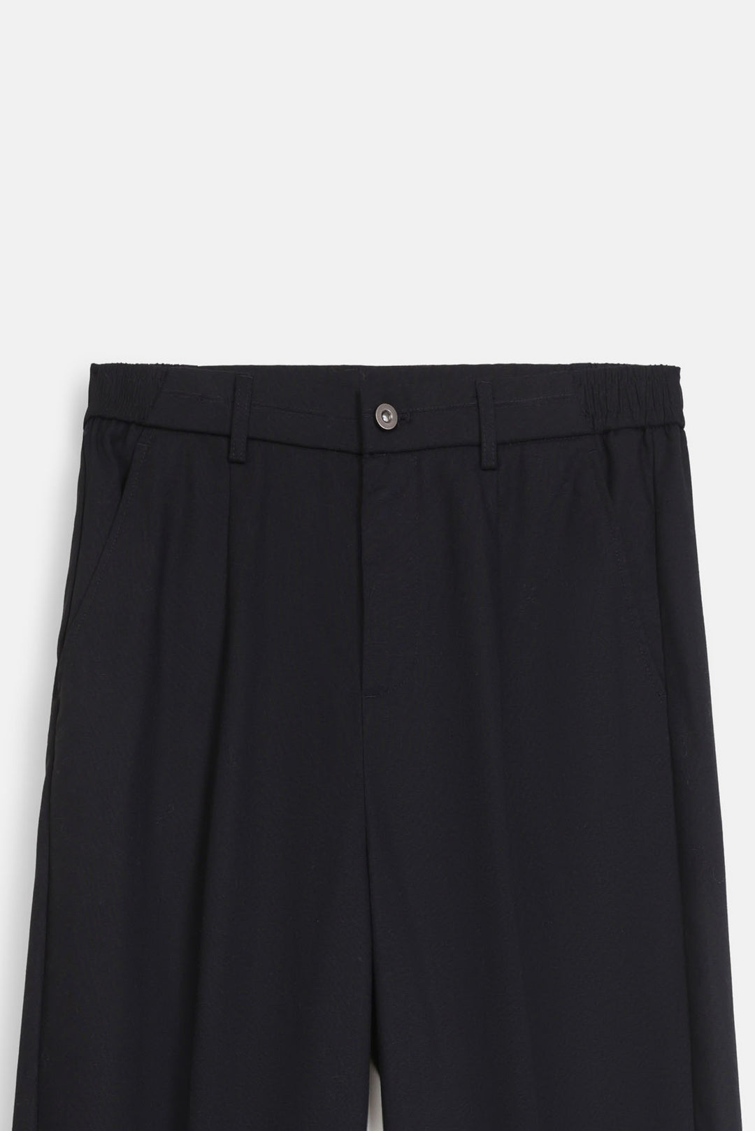 PLEATED BARREL PANTS