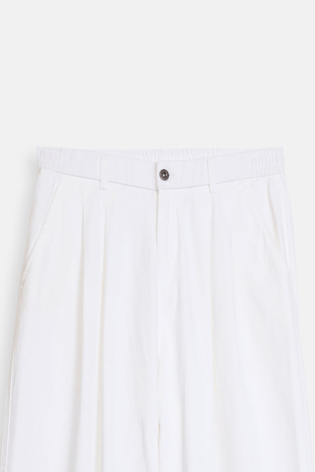PLEATED BARREL PANTS