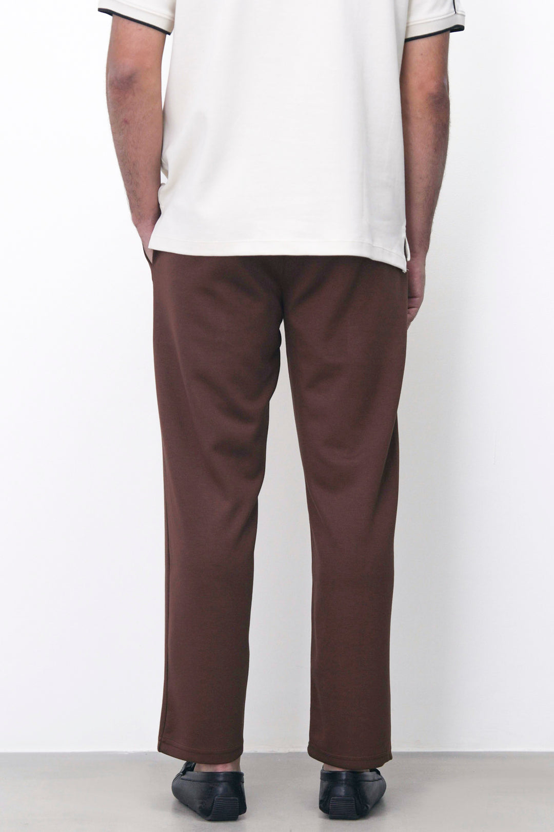 BROWN RELAXED UTILITY PANTS