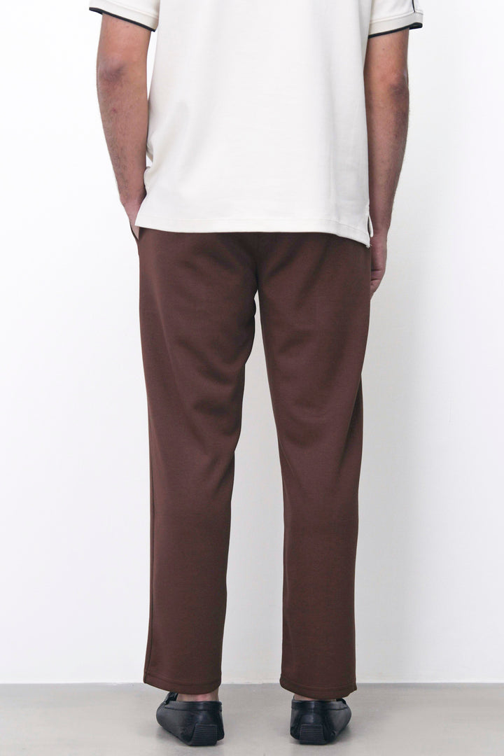 BROWN RELAXED UTILITY PANTS