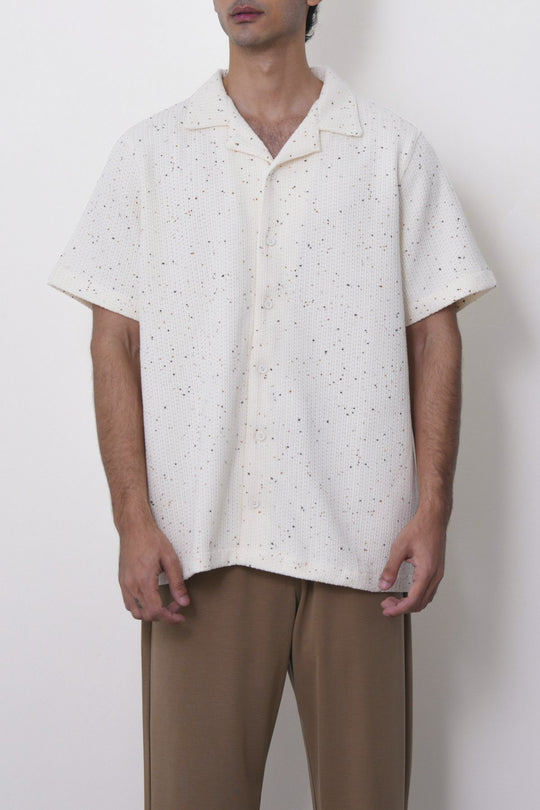 COASTAL FLECK COLLARED SHIRT