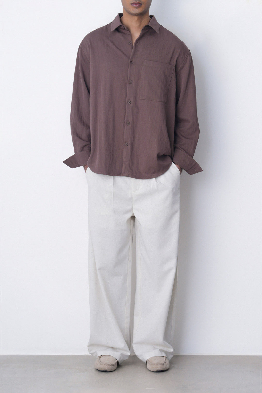 RELAXED TWILL SHIRT
