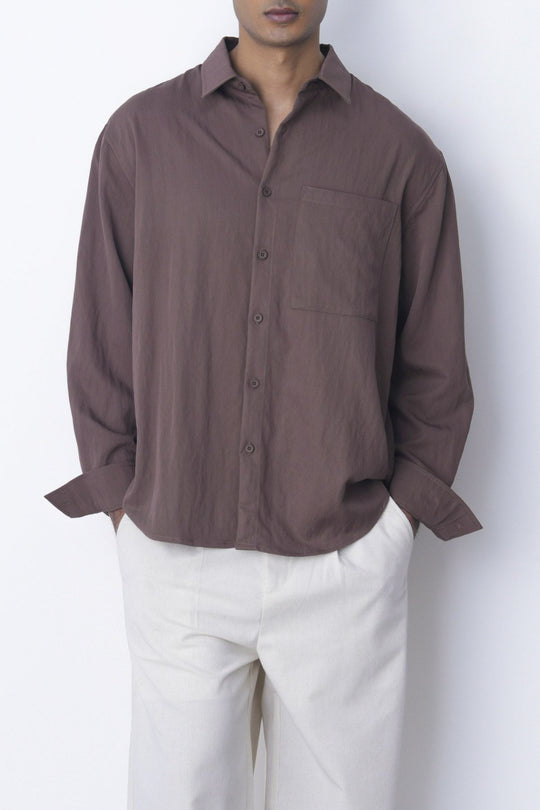 RELAXED TWILL SHIRT
