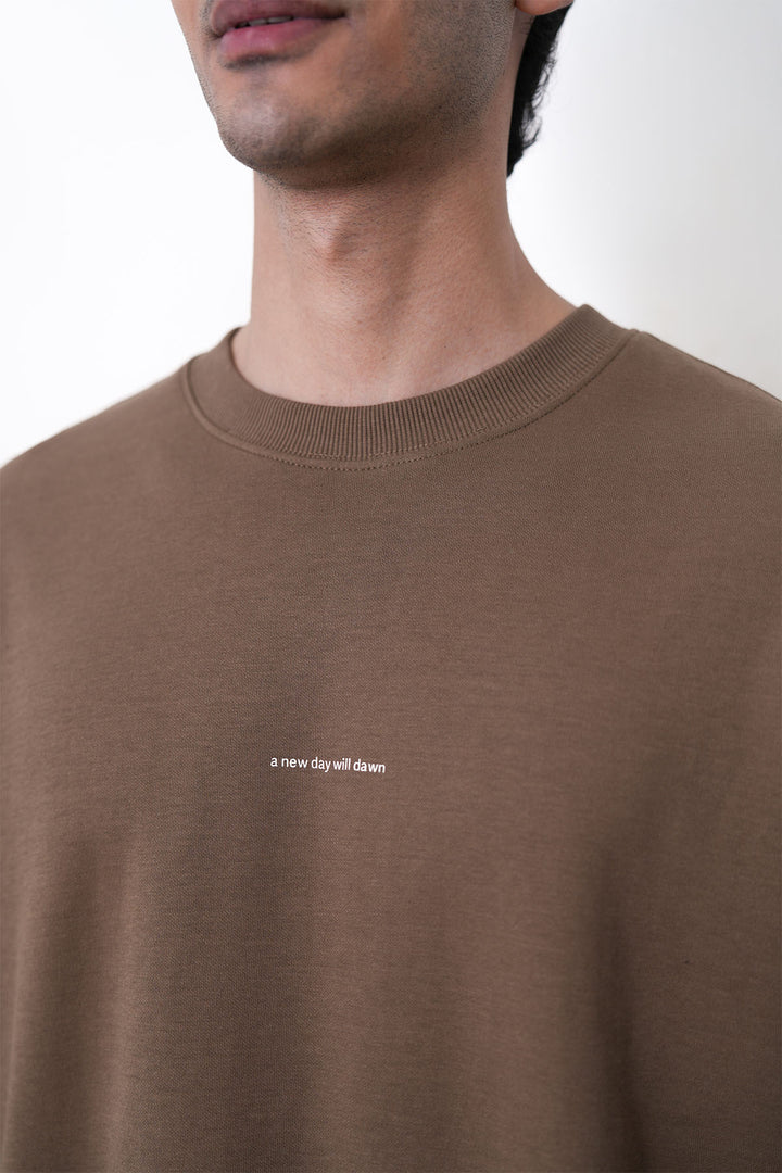 BROWN-WORDS HAVE TWO MEANINGS TEE