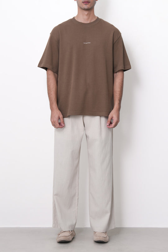 BROWN-WORDS HAVE TWO MEANINGS TEE