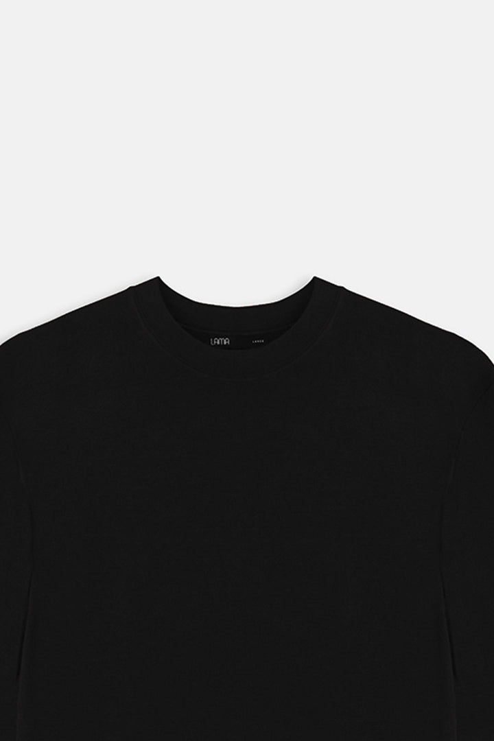 BLACK CLASSIC CREW TEE