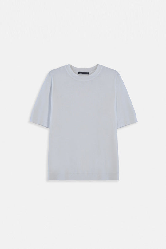 WHITE CLASSIC CREW TEE