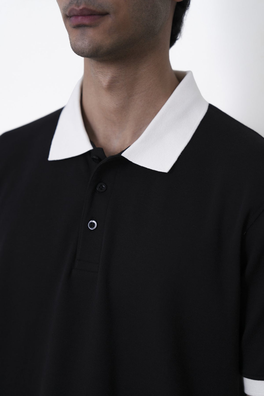 BLACK HERITAGE CONTRAST POLO