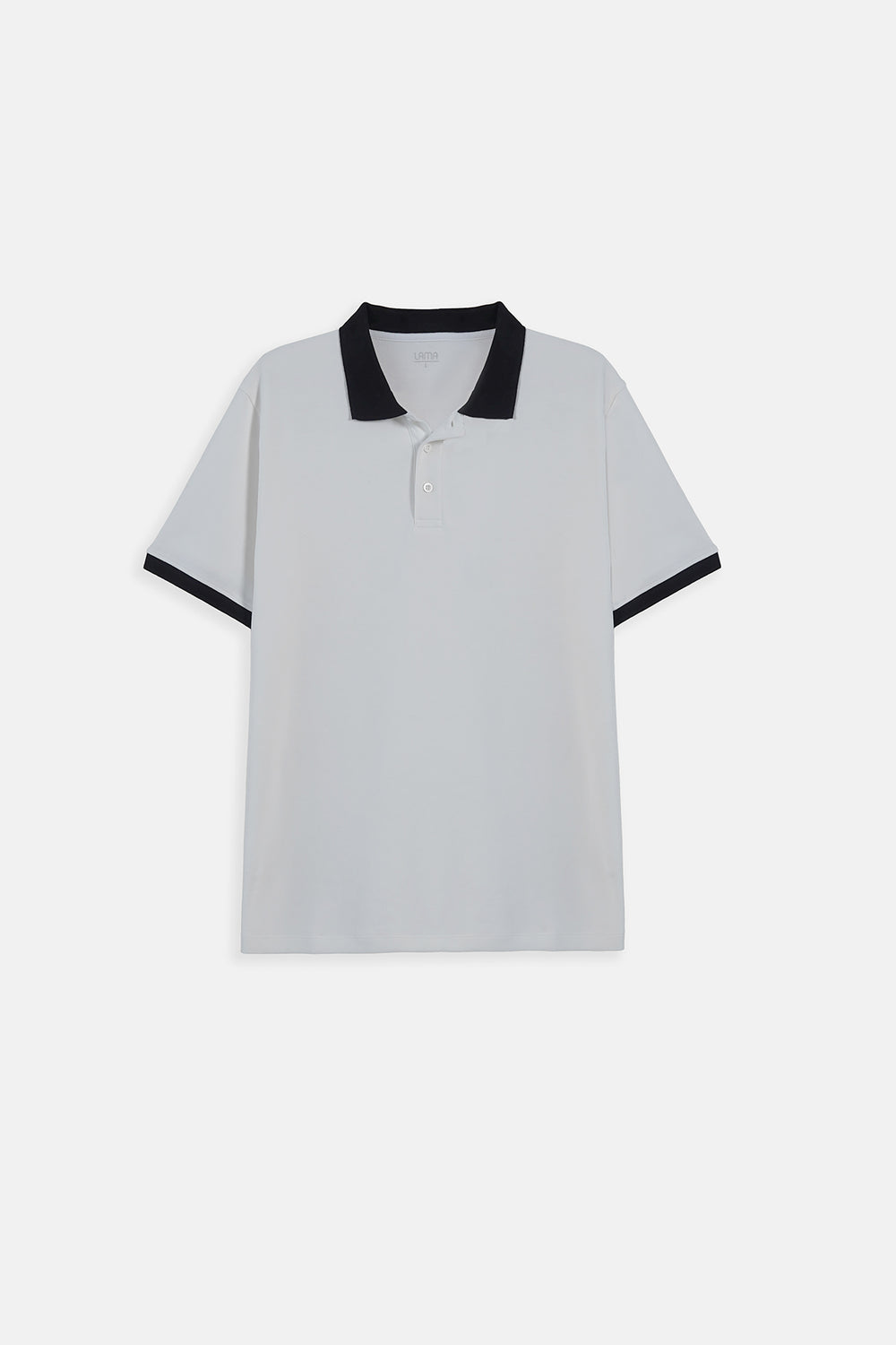 WHITE HERITAGE CONTRAST POLO