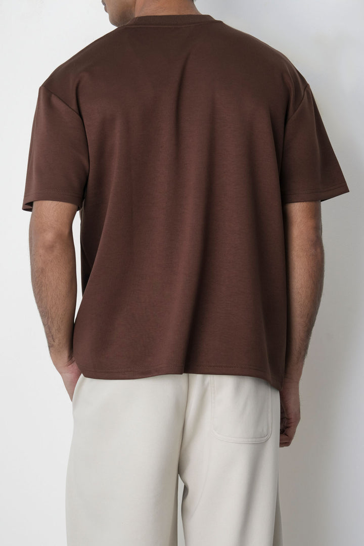 BROWN OFF-DUTY TEE