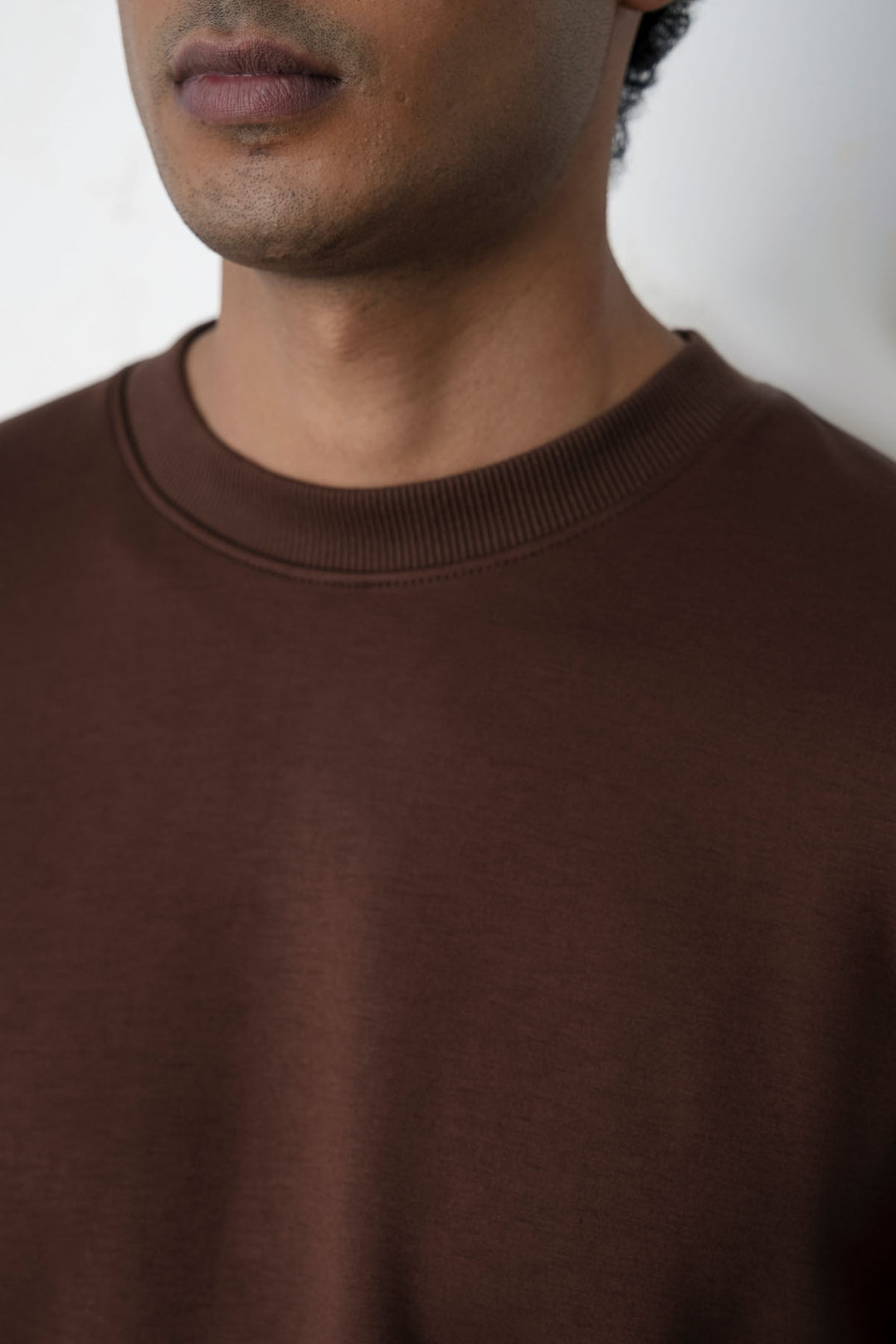 BROWN OFF-DUTY TEE