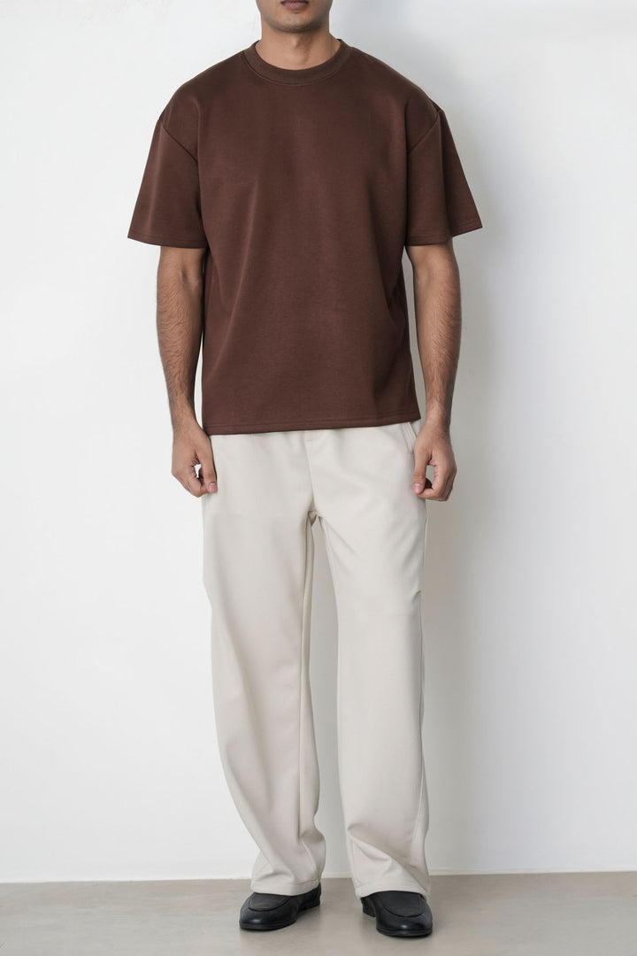 BROWN OFF-DUTY TEE