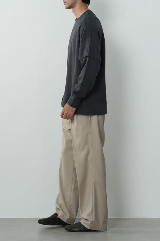 CHARCOAL DAILY RAGLAN SHIRT