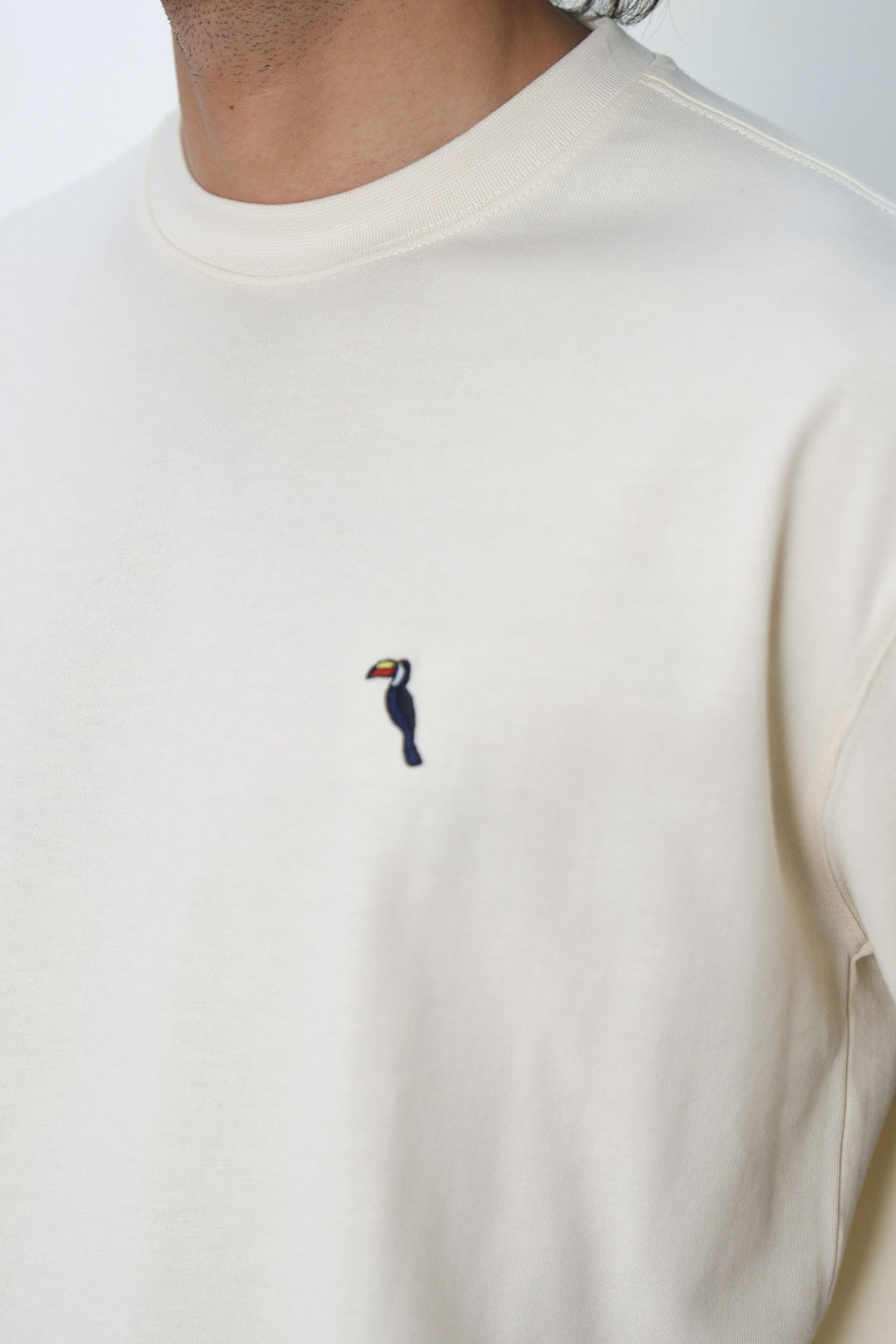 IVORY EVERYDAY COMFORT BIRD TEE
