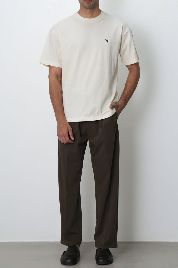 IVORY EVERYDAY COMFORT BIRD TEE