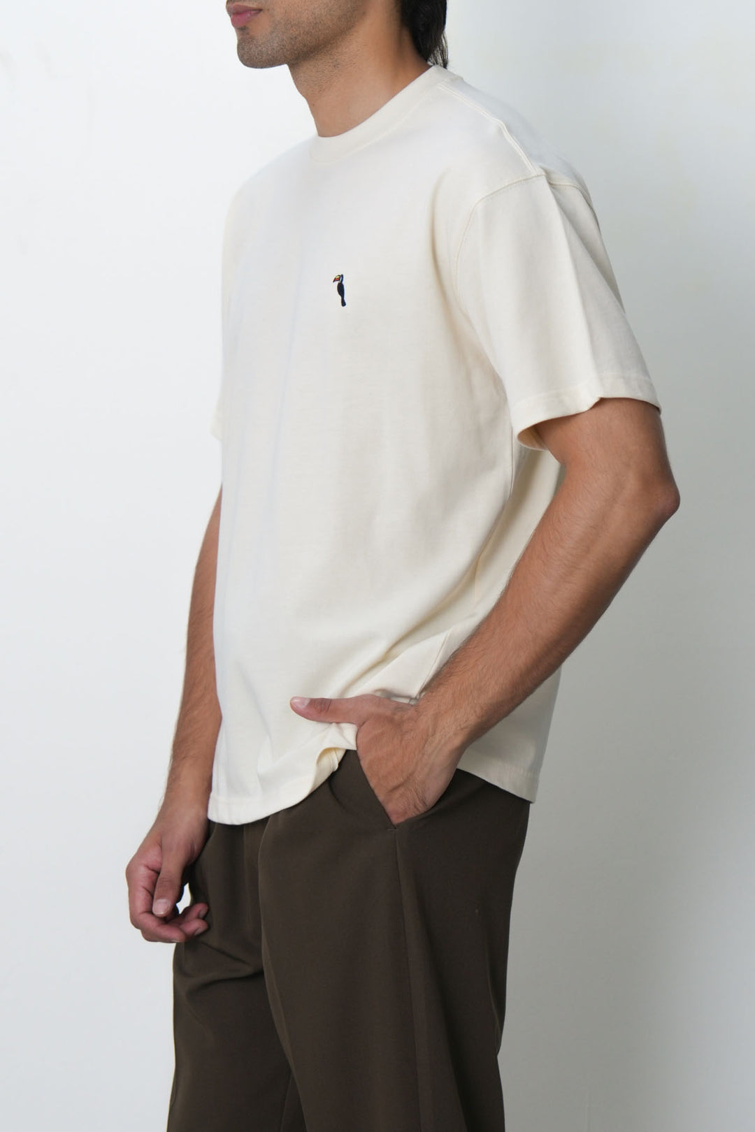 IVORY EVERYDAY COMFORT BIRD TEE
