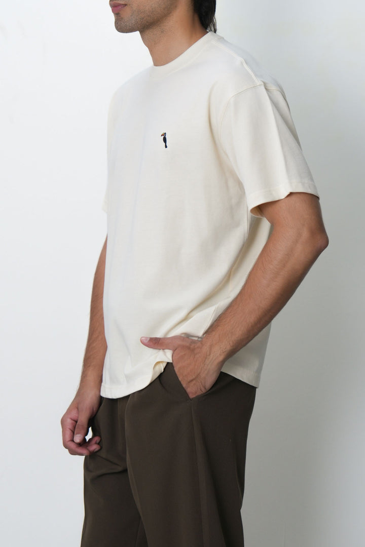 IVORY EVERYDAY COMFORT BIRD TEE