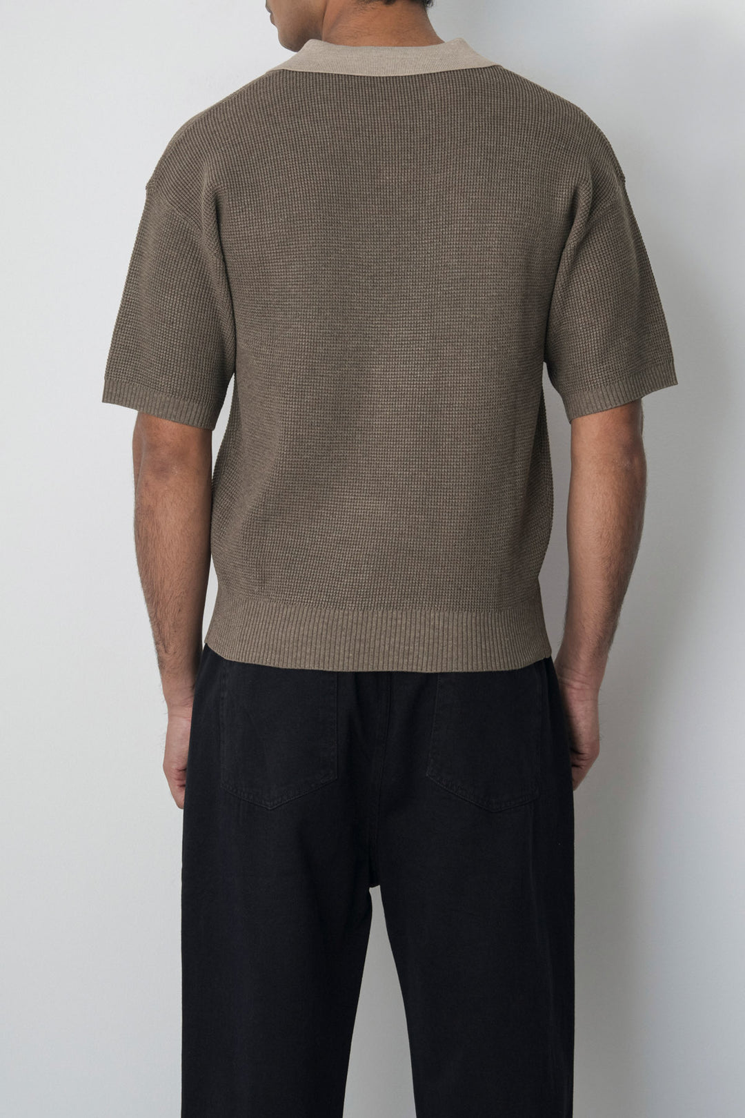 CONTRAST COLLAR POLO