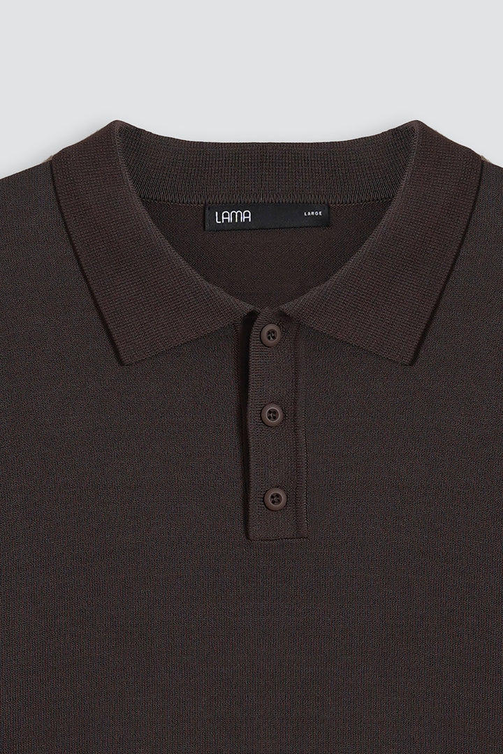 BROWN CLASSIC POLO