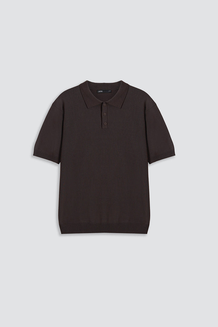 BROWN CLASSIC POLO