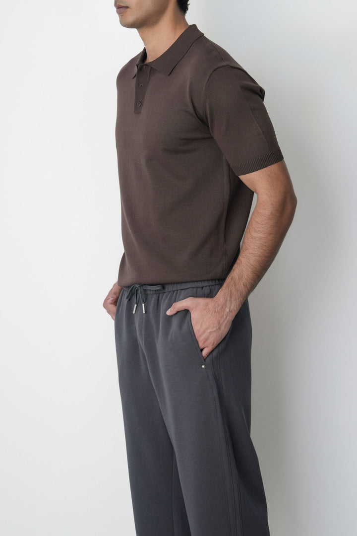 BROWN CLASSIC POLO