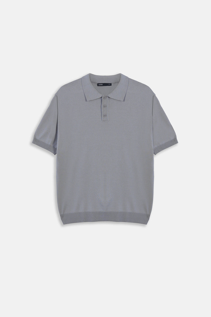 GREY CLASSIC POLO