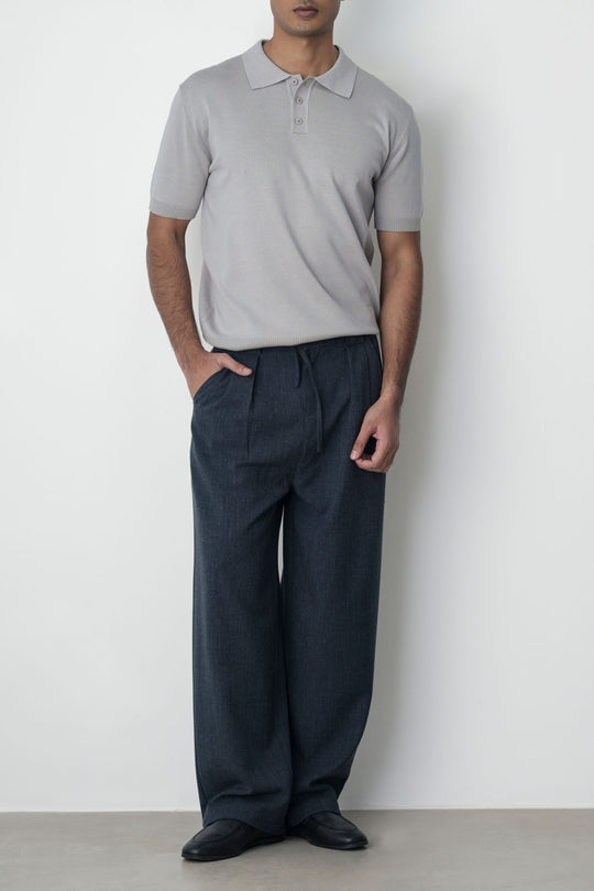 GREY CLASSIC POLO