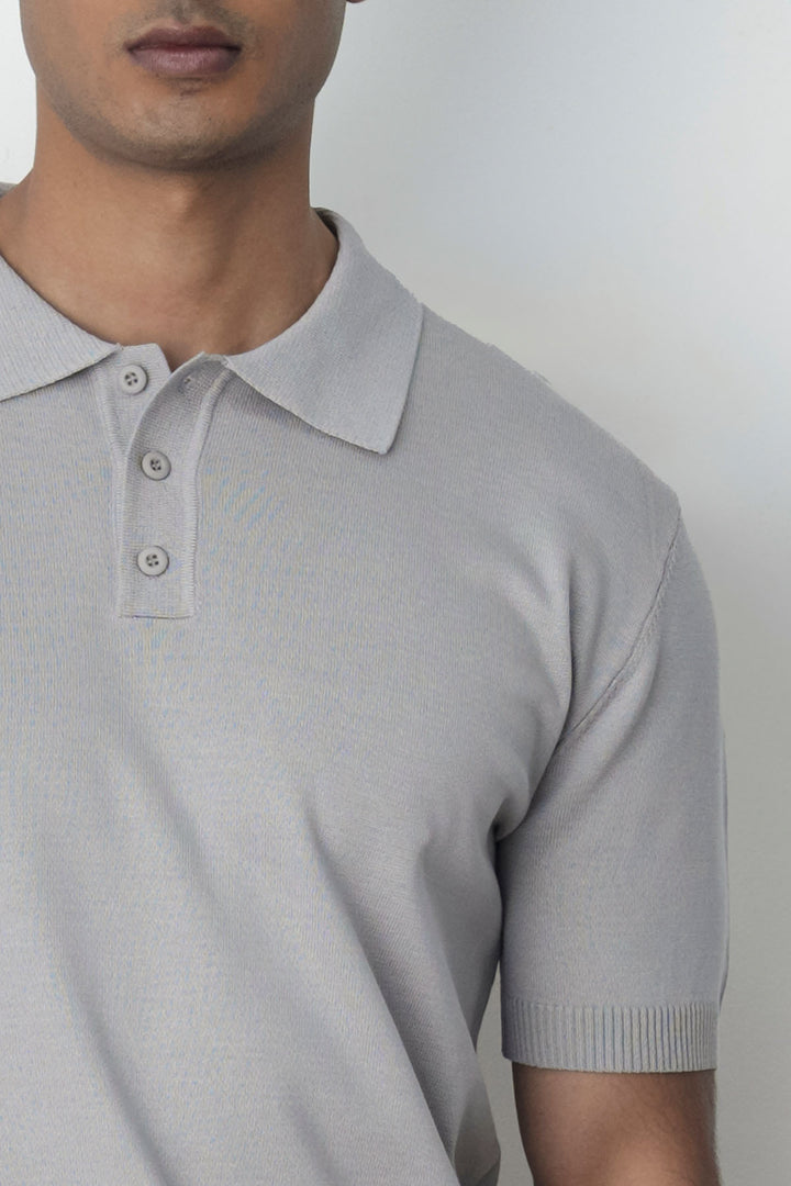 GREY CLASSIC POLO