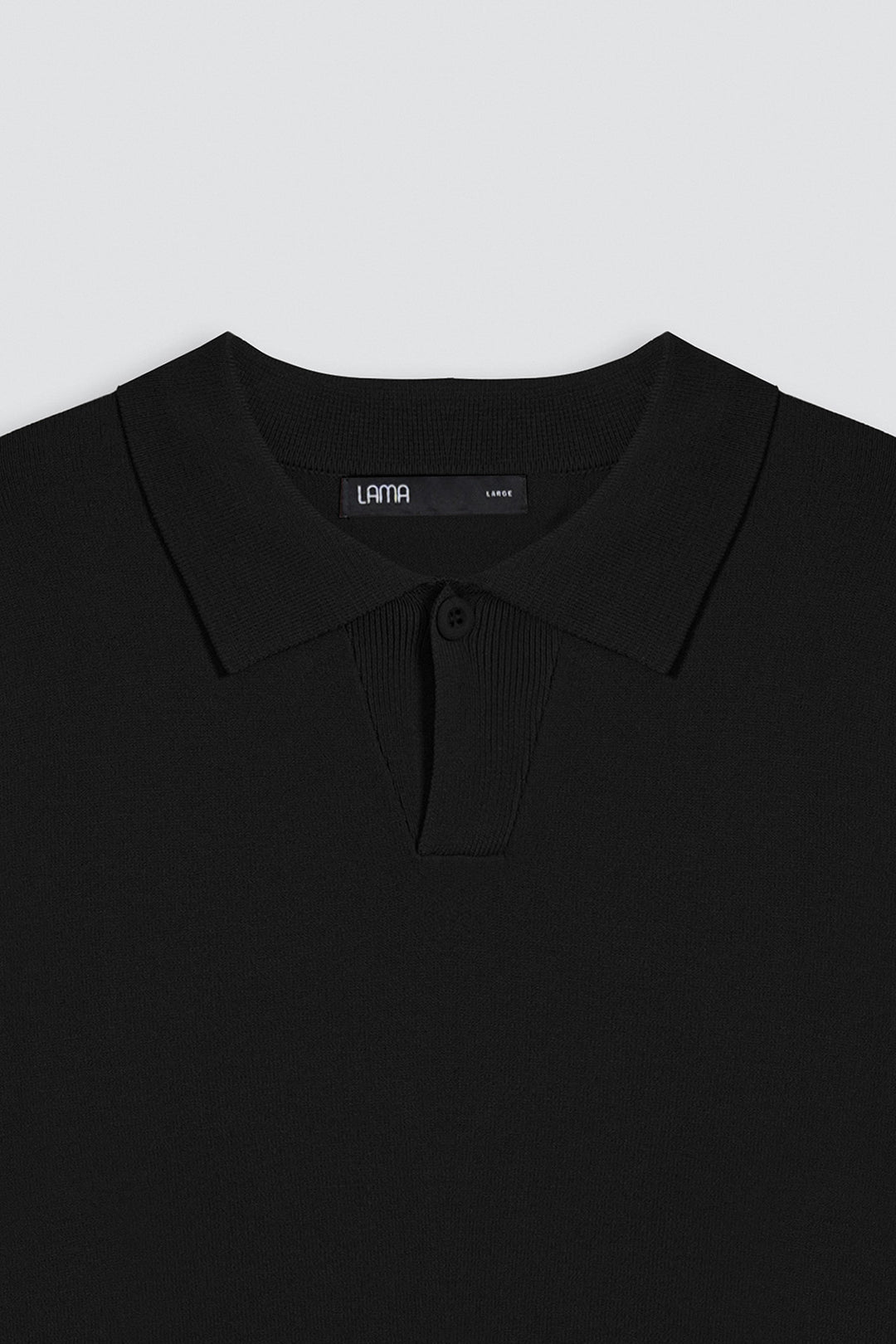 BLACK JHONNY COLLAR POLO